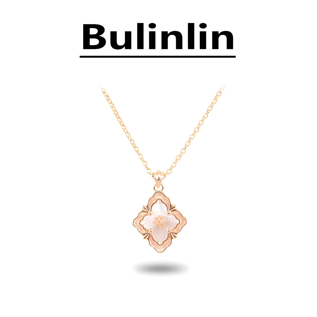 合金项链 【V金高定】精工CNC 单花16MM 项链BQL3908