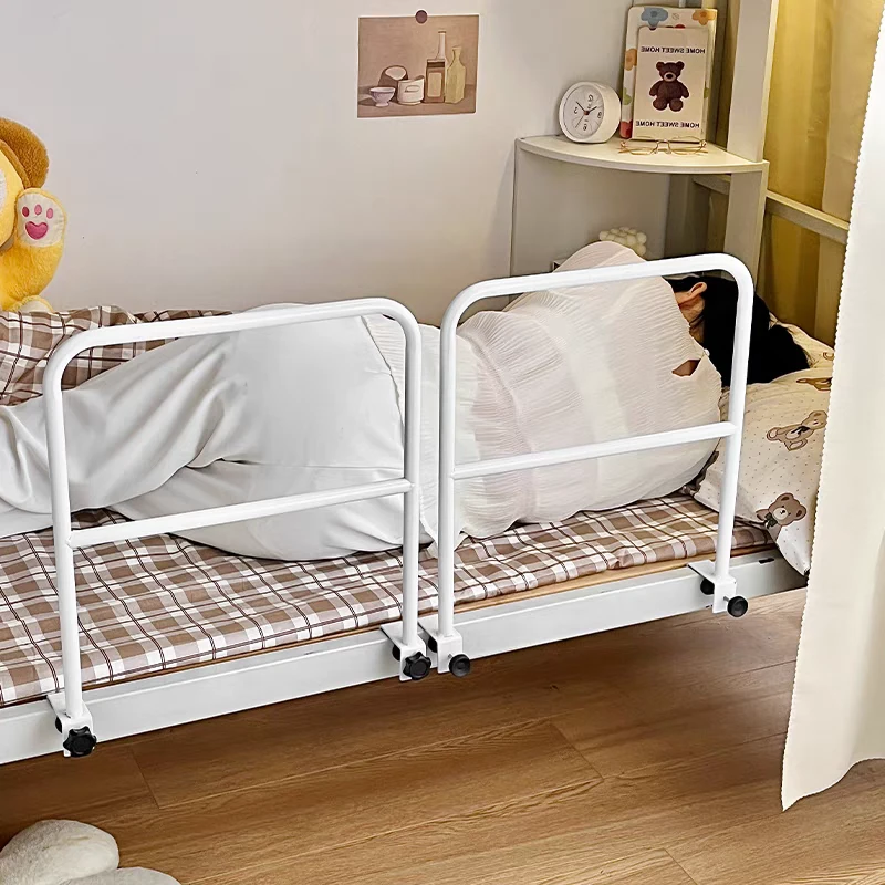 床围栏防护栏宿舍上铺护栏下铺护栏安全防摔免打孔金属加固安全感