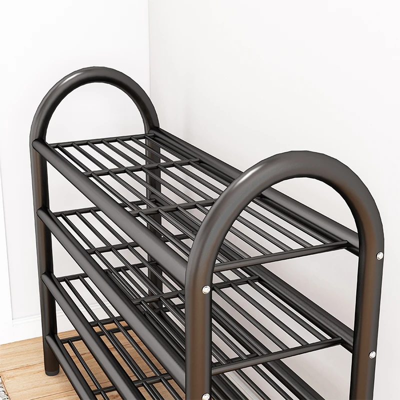 鞋架门口防尘鞋架落地家用大容量简易鞋架子出租房结实客厅出租屋