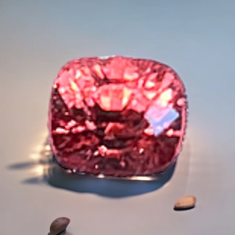 枕形尖晶石日落橙色调 1.06ct WL12