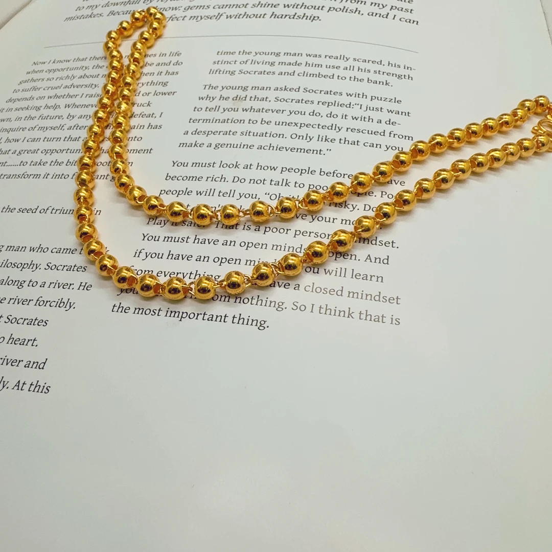 光珠项链＋专柜首饰盒