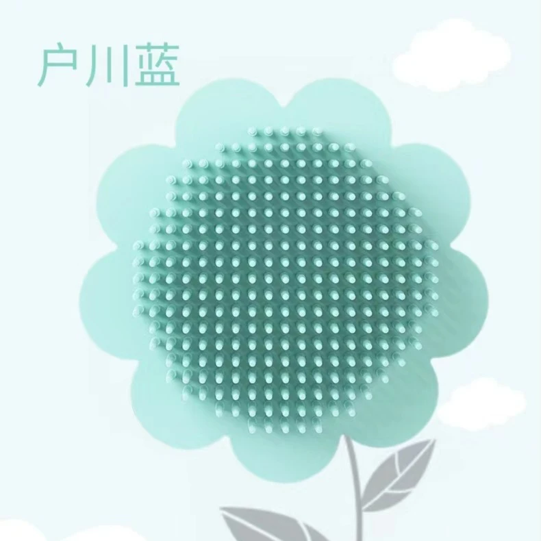维迪熊硅胶沐浴擦 洗头刷柔软新生儿洗浴