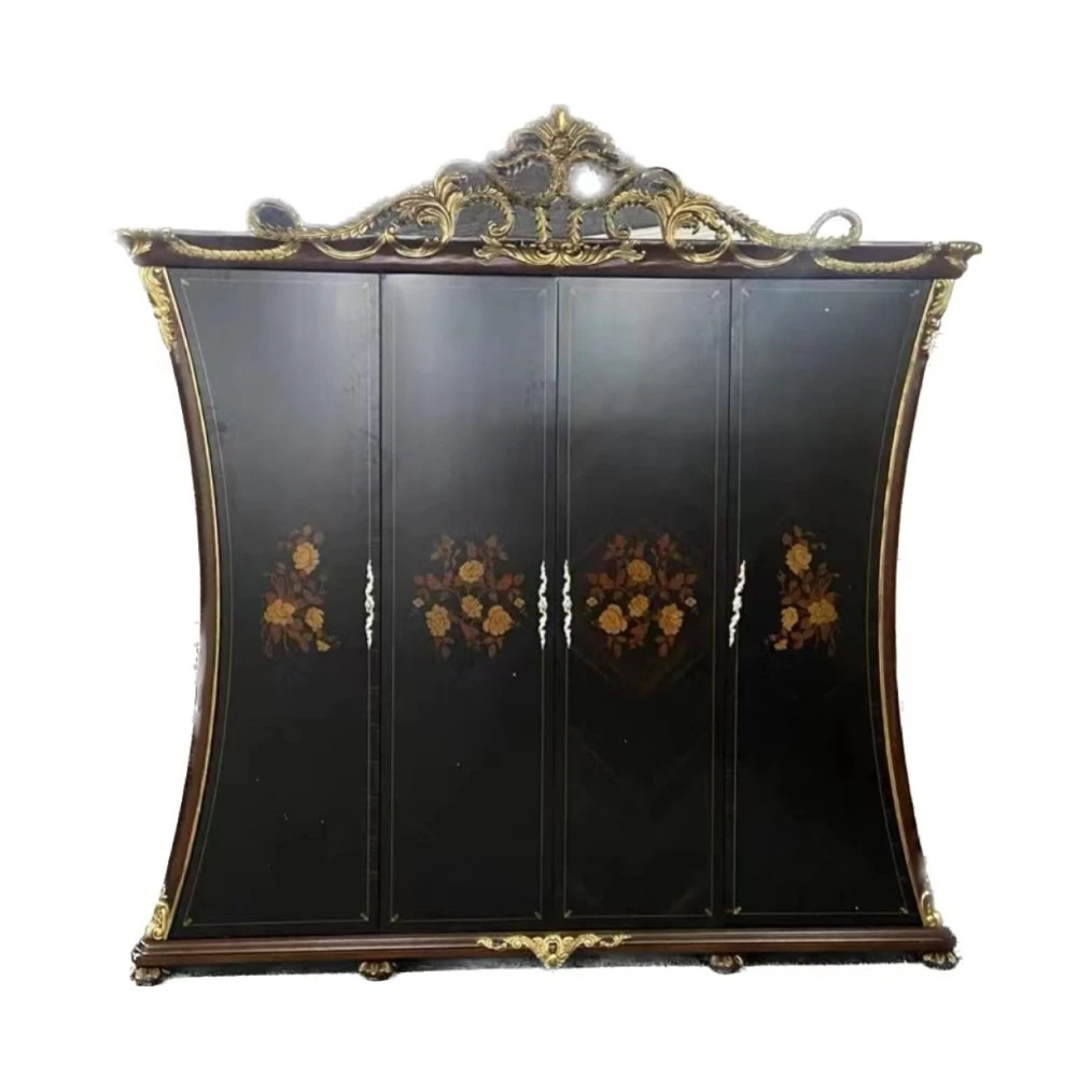 哥特    四门衣柜 包邮安装  GY176   254*72*257