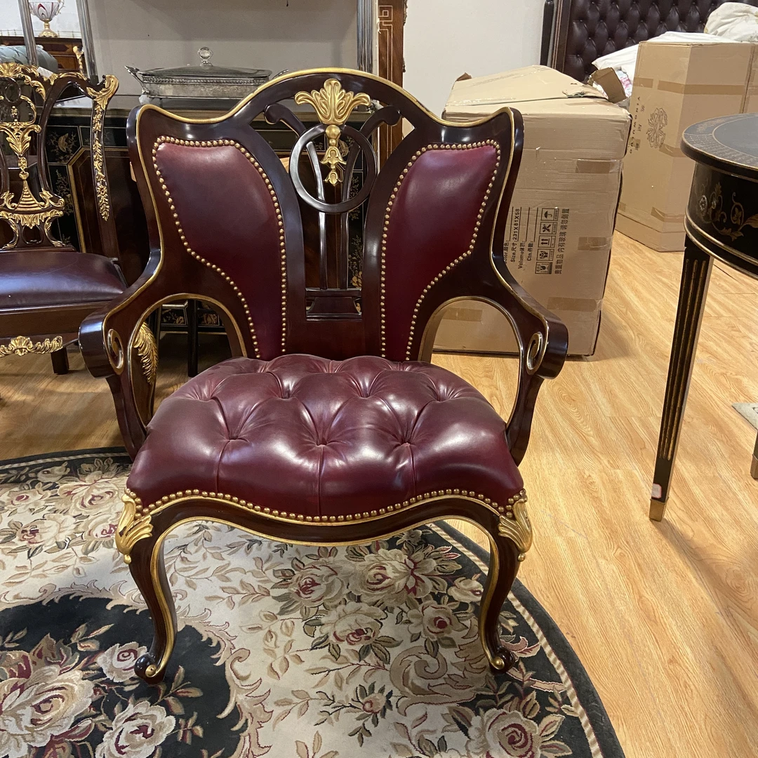 宾塞    扶手椅  休闲椅   YZ-WB067  油蜡     75*75*100