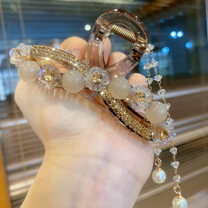 中号后脑勺全盘发抓夹高级感优雅百搭发夹9厘米