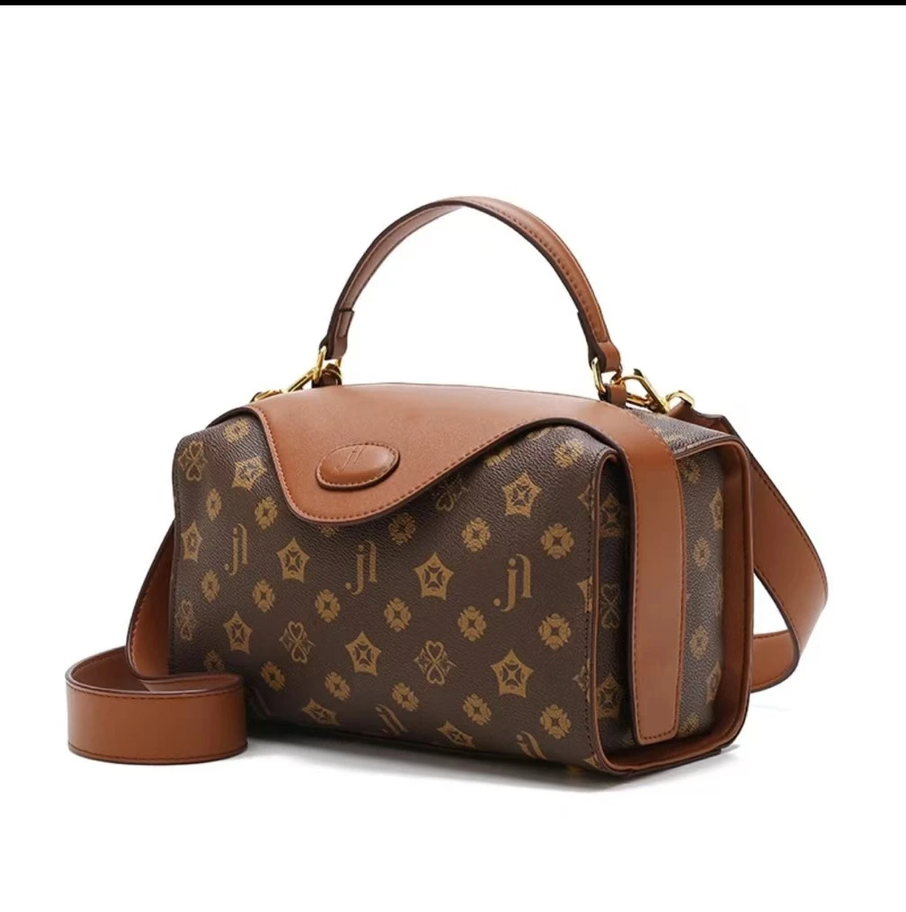 2024新款时尚简约风通勤百搭包LTBB-MDE-9813咖色