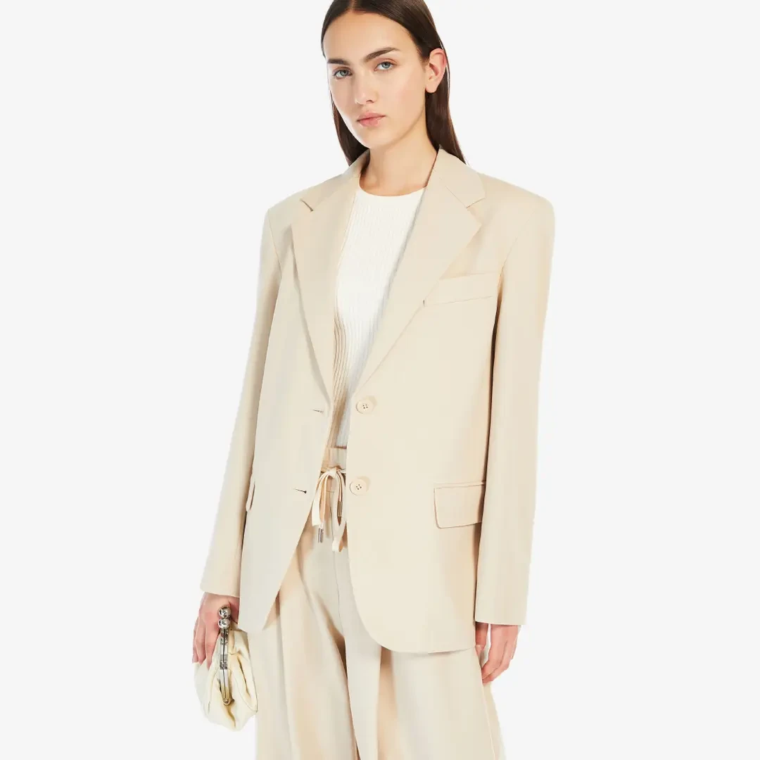 未使用 MaxMara 【国现 专柜5500】女士西装外套 Erik 001