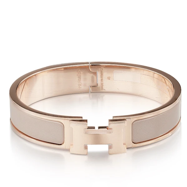 全新未使用 Hermes/爱马仕 【国现 专柜5950】女士PM手镯 H700001FO