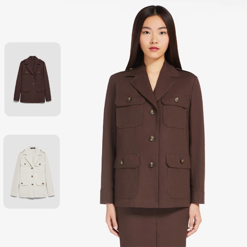 MaxMara 【国现 专柜8000】女士夹克外套 Bacca