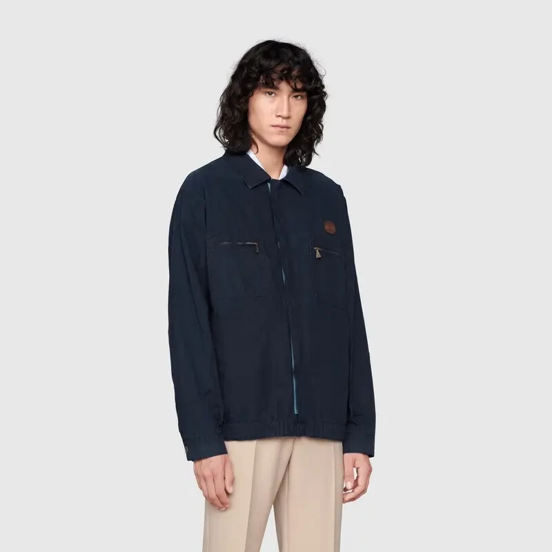 全新未使用 GUCCI/古驰 【国现 专柜20700】男士休闲夹克 669607