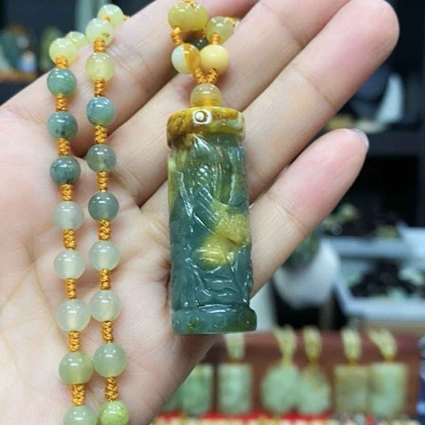 【闪购商品】岫玉挂件未镶嵌