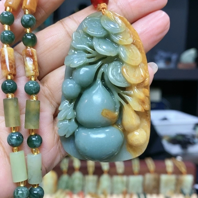 【闪购商品】岫玉挂件吊坠未镶嵌