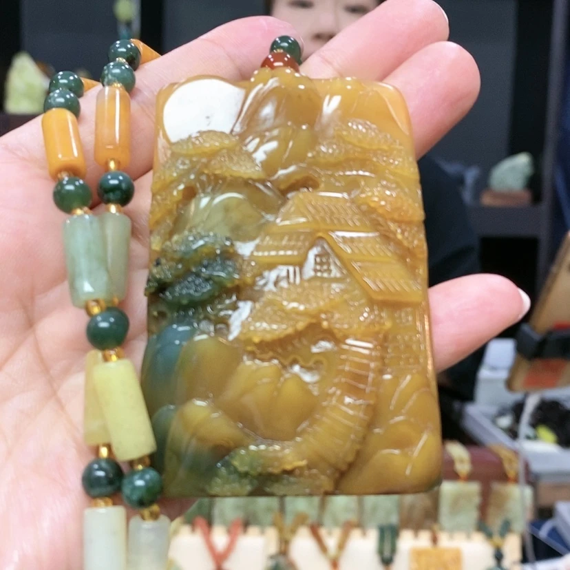【闪购商品】岫玉挂件手把未镶嵌