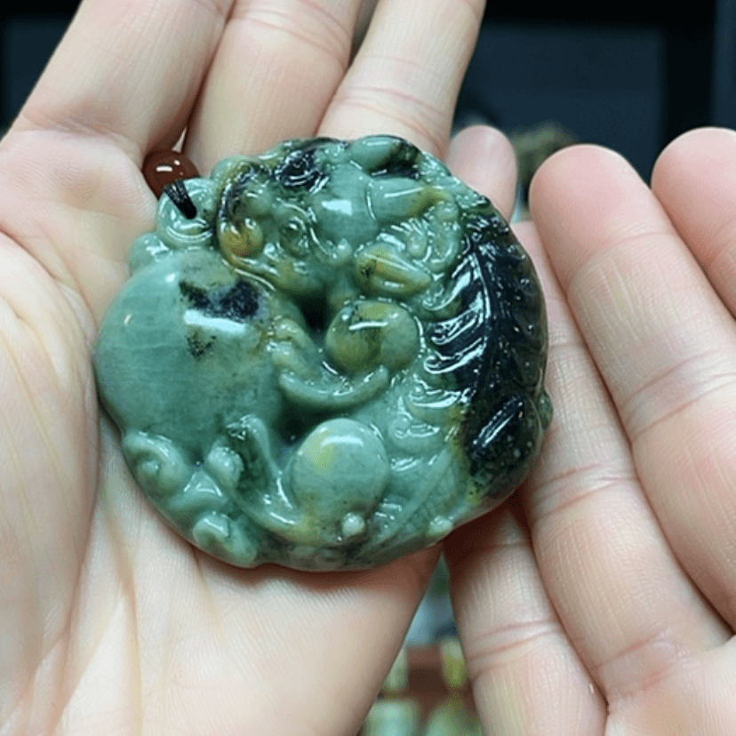 【闪购商品】岫玉挂件未镶嵌