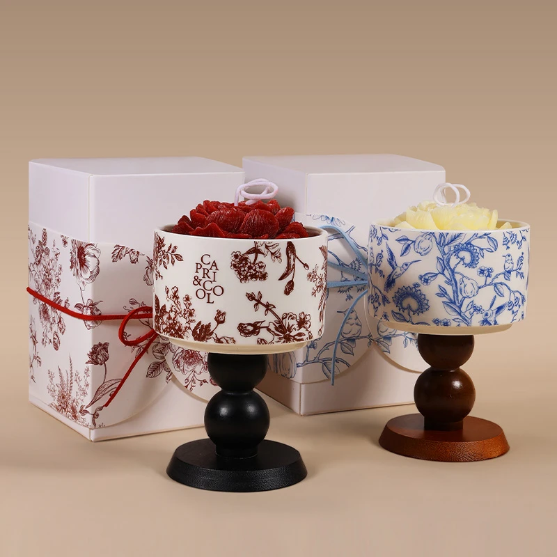 榜芙UT她香薰蜡烛中国风持久留香氛围感小摆件家居卧室陶瓷礼盒