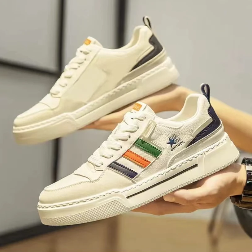 2024新款男鞋时尚百搭潮鞋低帮四季男鞋情侣板鞋透气潮流