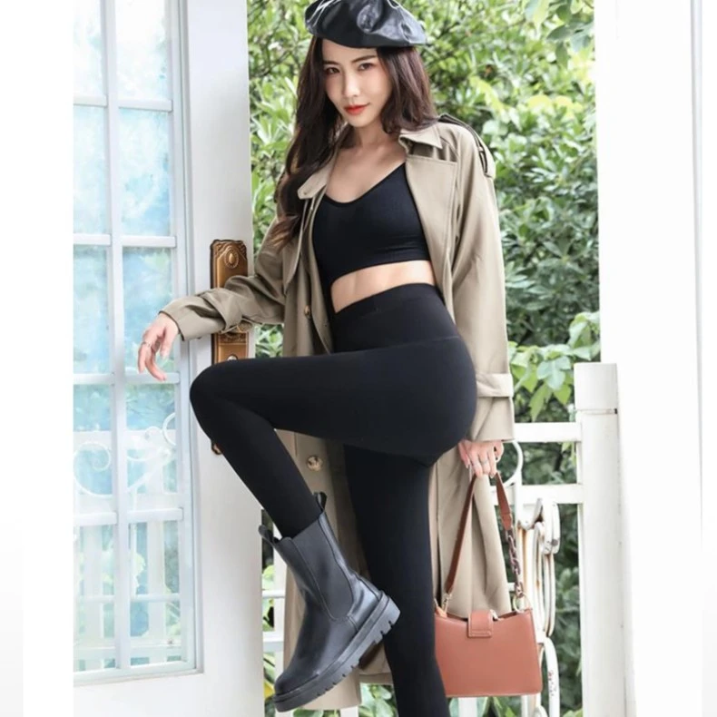 一体裤棉裤女冬外穿加绒加厚棉裤打底裤东北超厚保暖秋冬棉裤高腰