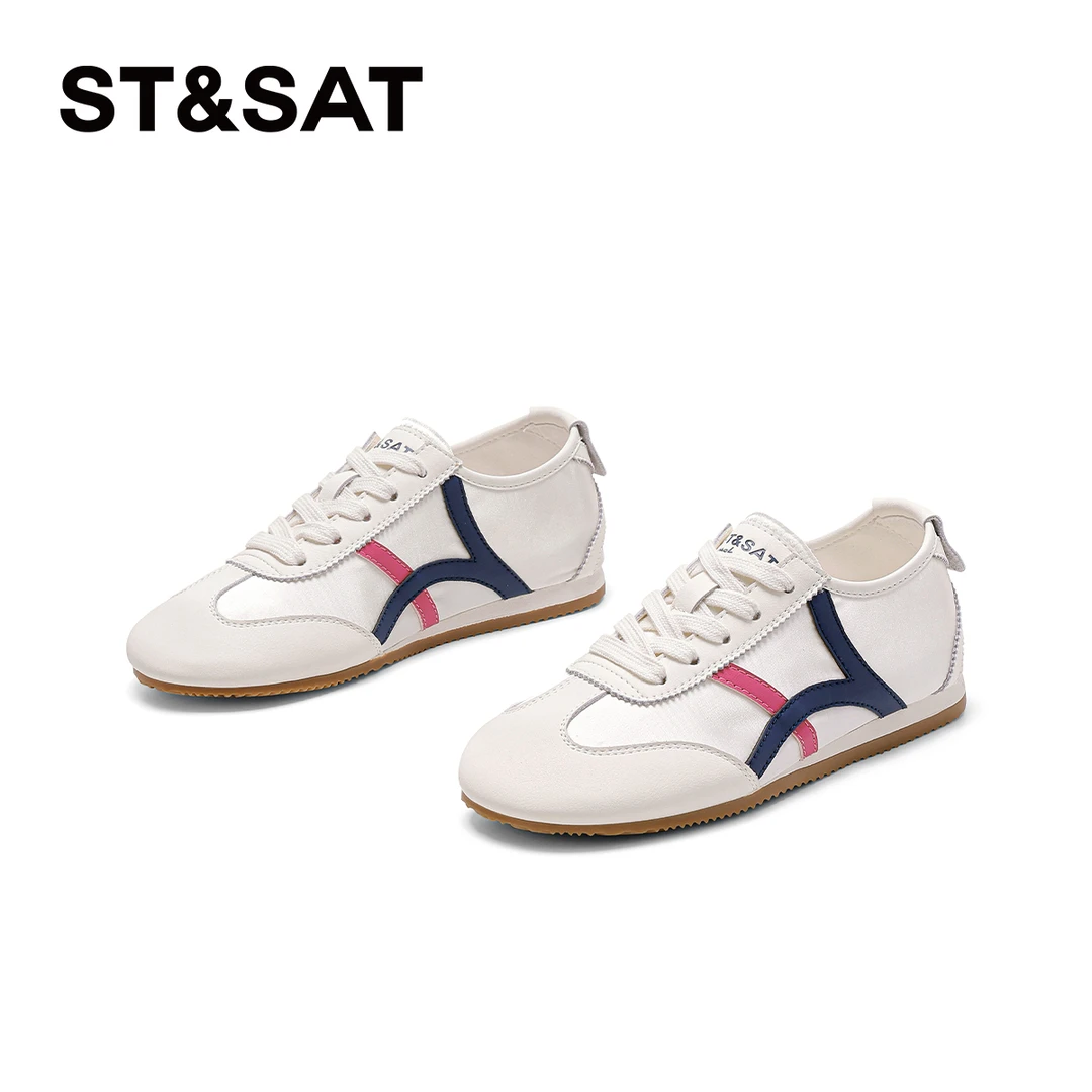 星期六厚底百搭德训鞋2025冬季新款商场同款运动休闲鞋透气女鞋子