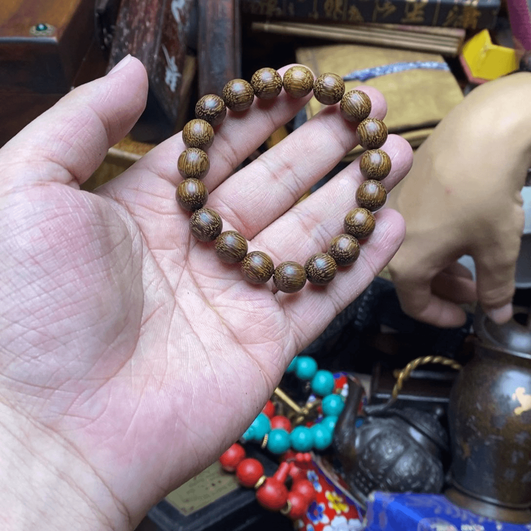 紫金钵盂菩提手串
