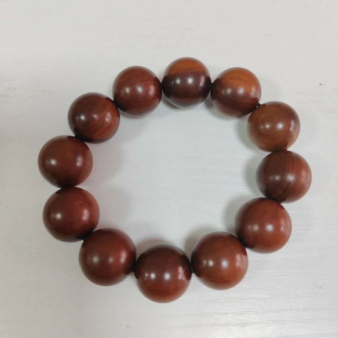 枣木玉化料1.8男款手串（已开）