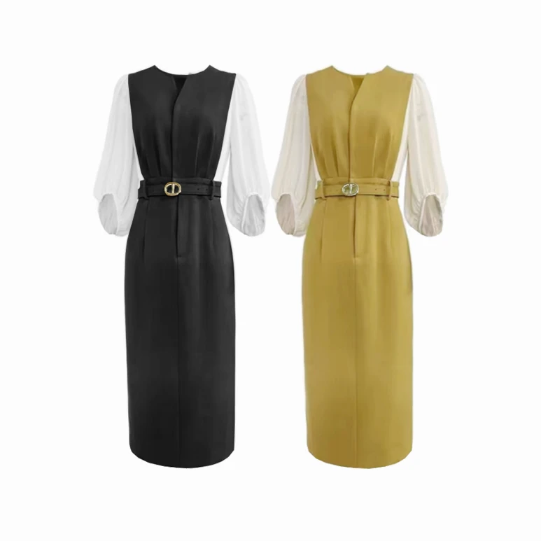 【OCT-紫霞】MX6019 连衣裙（参与）