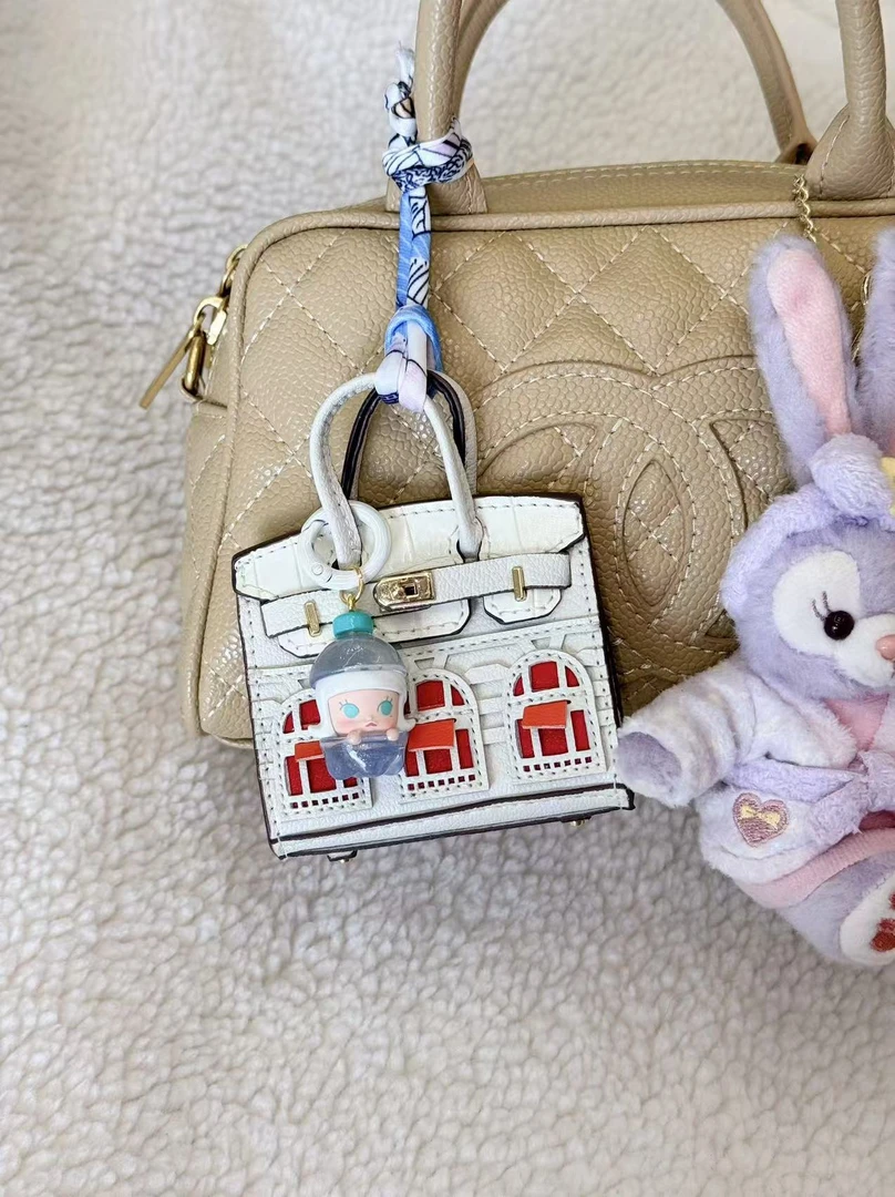 【带亚克力盒发货】迷你包挂件耳机包创意闺蜜可爱网红家居饰品摆件