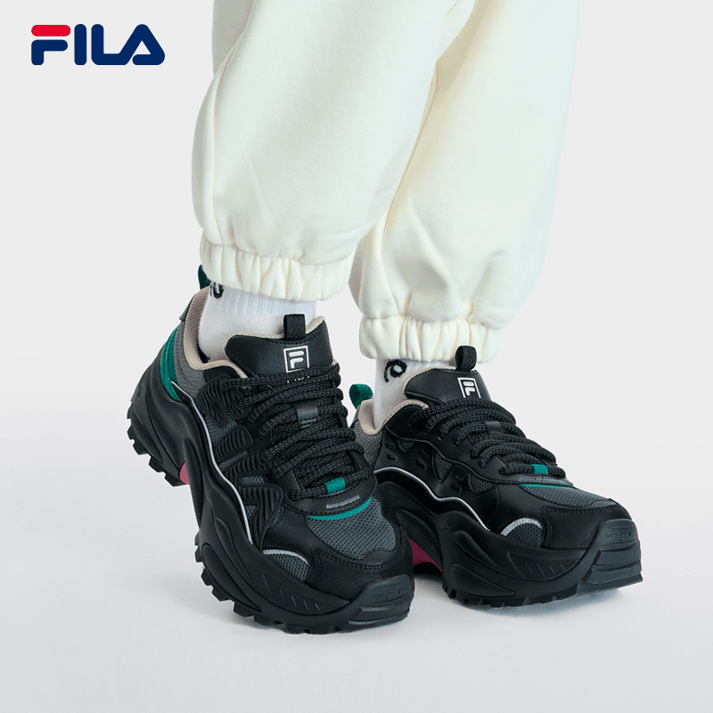 Fila/斐乐情侣款潮流休闲运动透气厚底老爹时尚细胞鞋F12M331109F