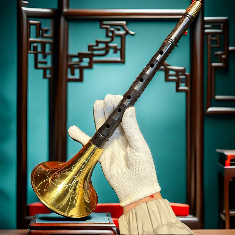 精选六孔C调笛子唢呐竹笛指法全套配件哨片精修到手即用乐器唢呐