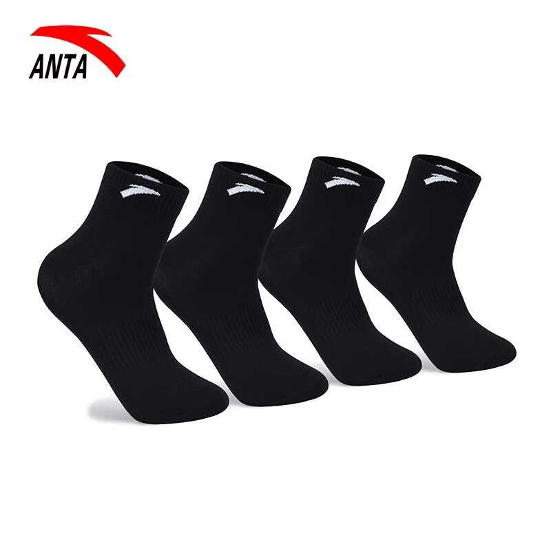 ANTA/安踏男袜子组合袜休闲运动短袜透气运动袜舒适休闲袜时尚