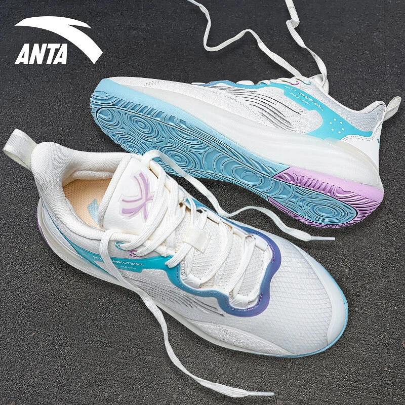 ANTA/安踏篮球鞋水花kt男鞋2023秋季新款耐磨战靴训练比赛球鞋男