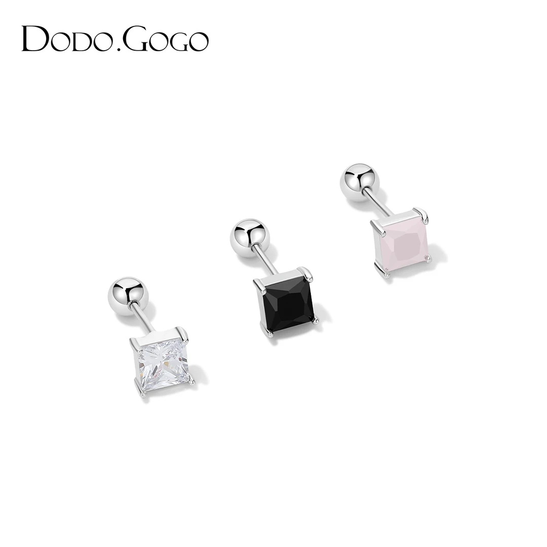 DODOGOGO 合金耳饰 气质迷你轻奢时尚小众简约小巧设计感