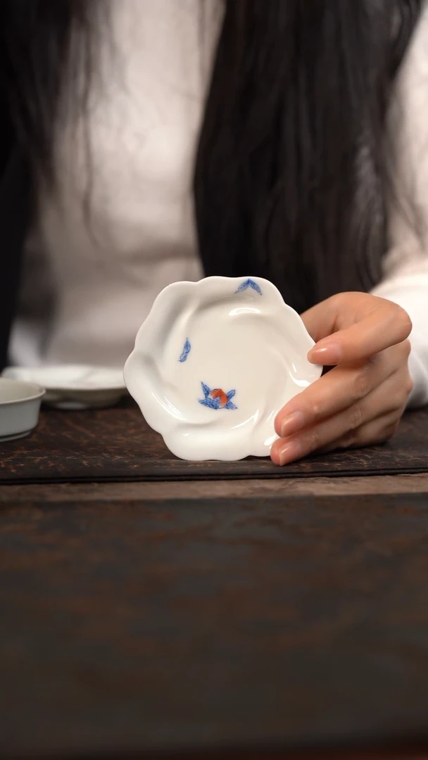 【闪购商品】杯聚澜堂桃子花朵杯垫