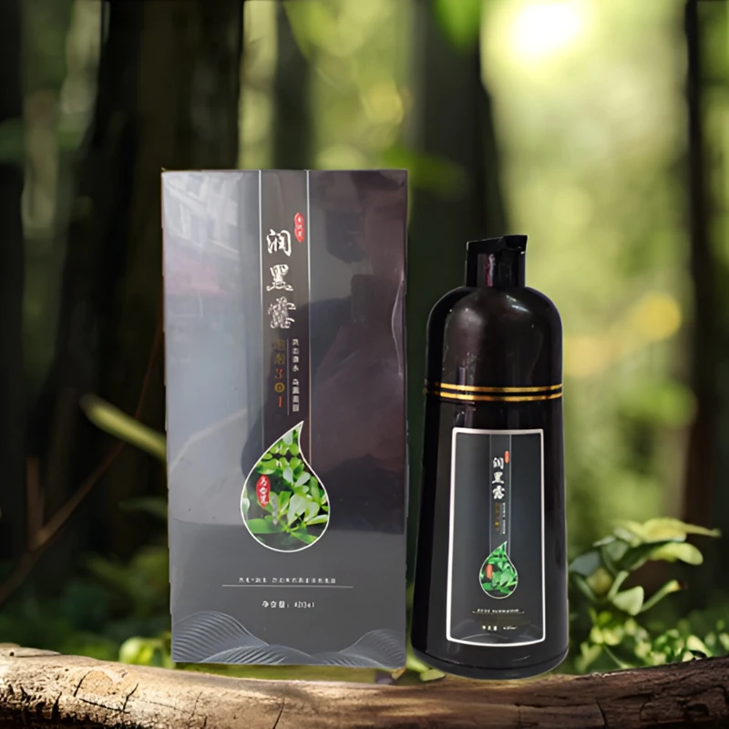 诗桦诺3效合1润黑露，自然黑，盖白发，盖所有颜色，柔顺丝滑，焗油
