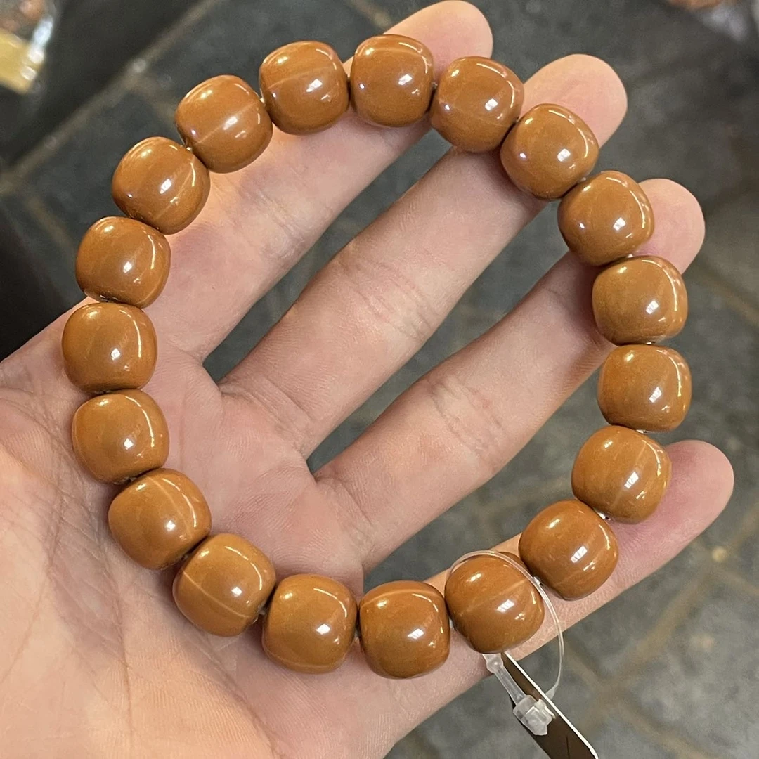 【佳哥推荐】  J08161-猴头龙炎老型单圈手串-12-13mm左右