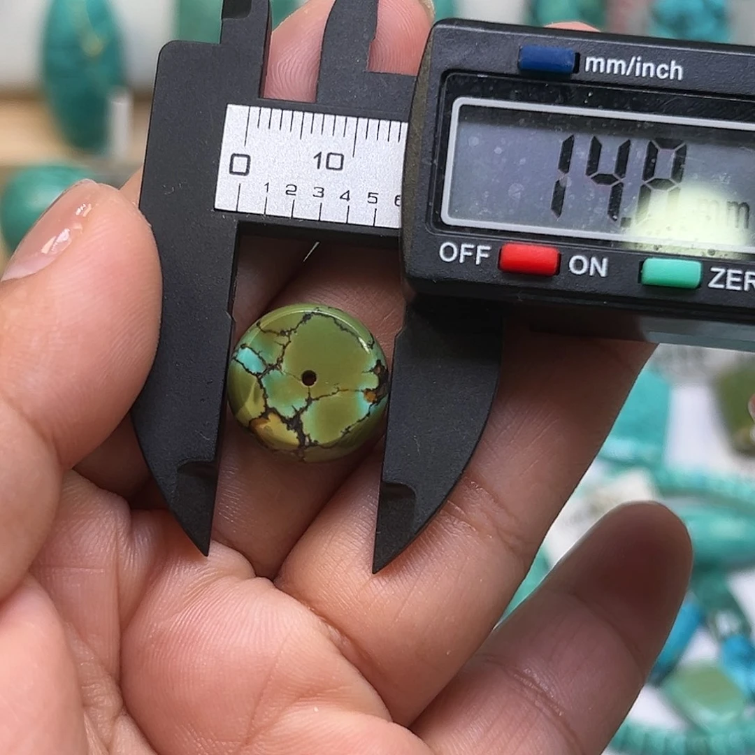 绿松石珠宝半成品未镶嵌