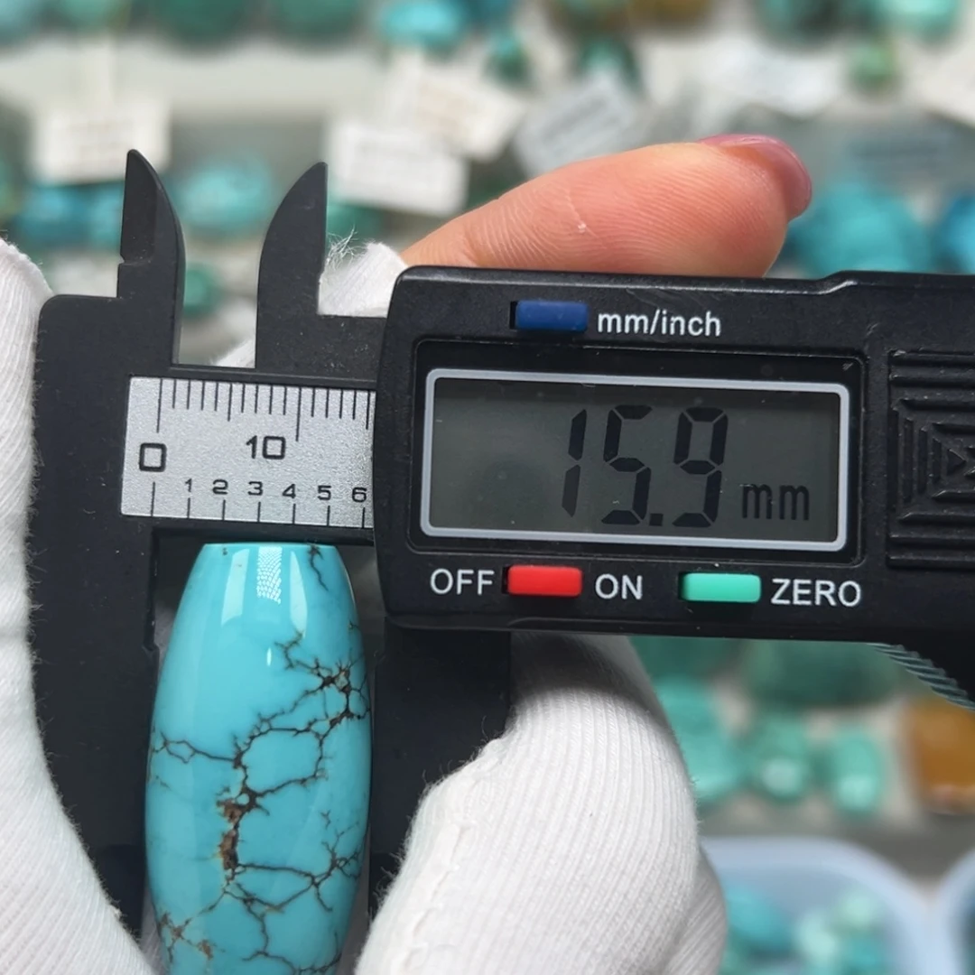 绿松石珠宝半成品未镶嵌