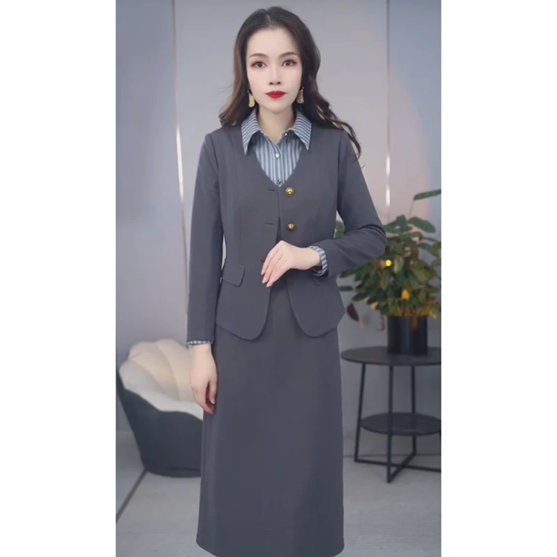 【两件套】2024秋季两件套修身套装2153