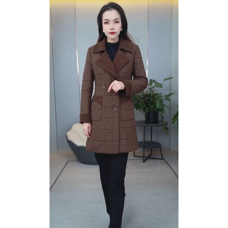 【外套】2551新款加厚时尚修身显瘦女装休闲气质洋气外套