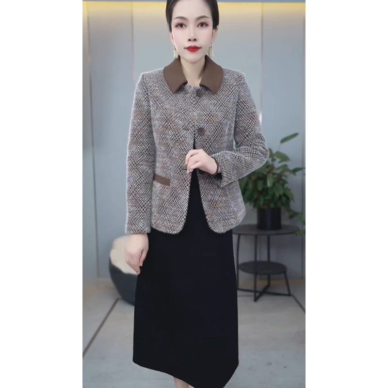 【外套】2532新款时尚加厚保暖修身显瘦女装洋气外套上衣