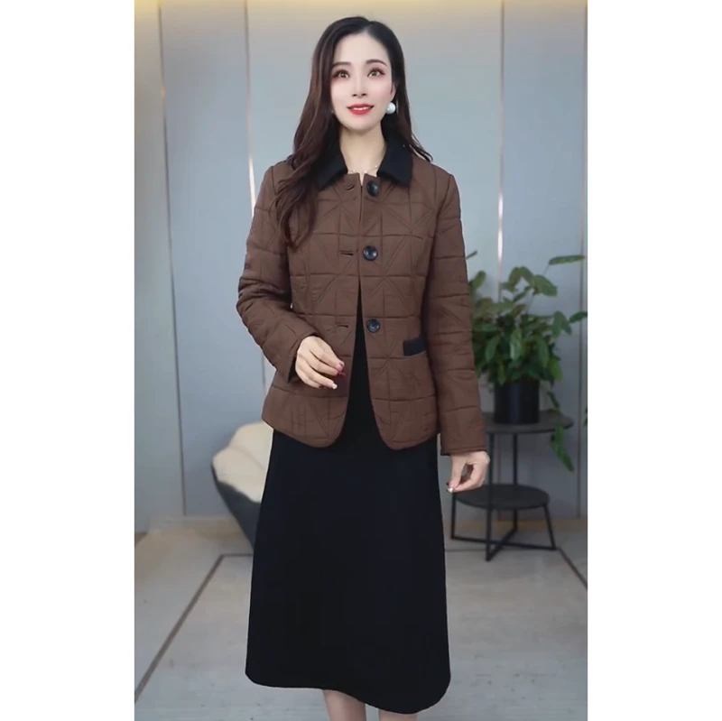 【外套】2559新款加厚时尚修身显瘦女装休闲气质洋气外套