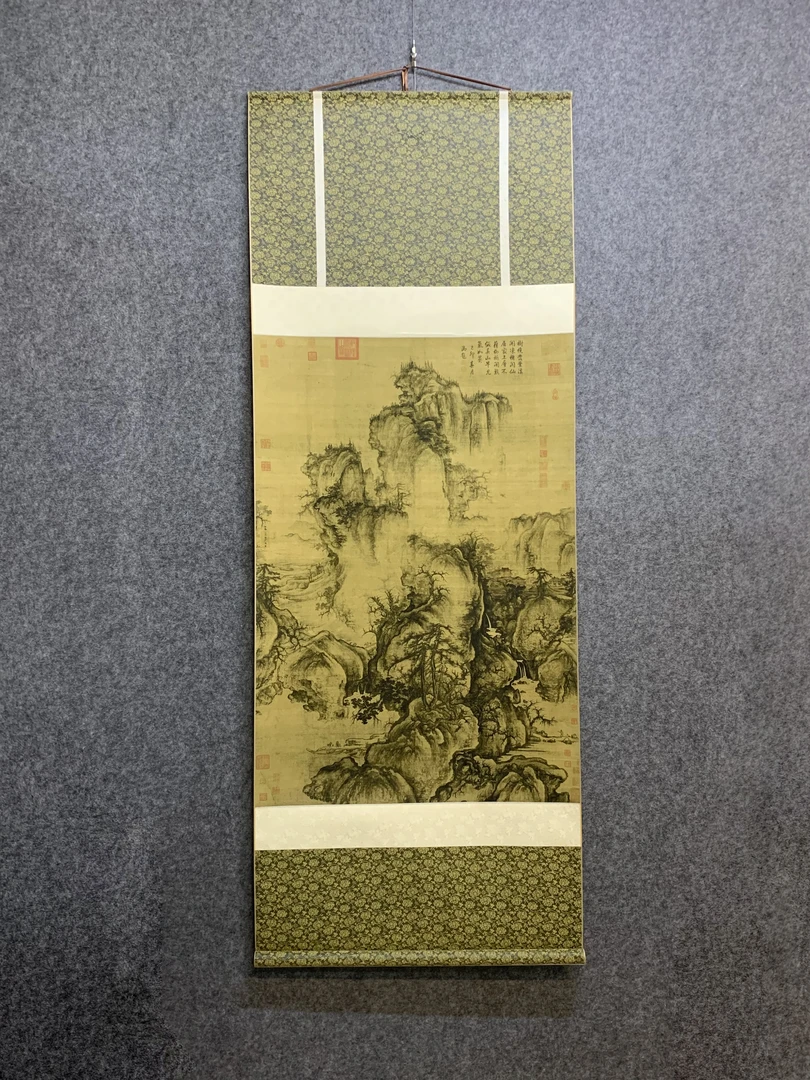郭熙早春图超清微喷