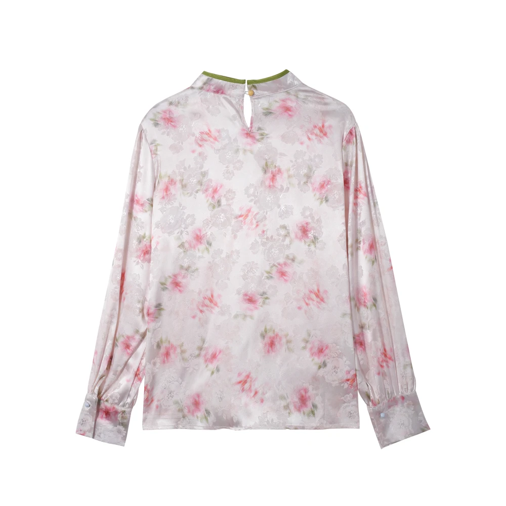 【小云总专属 】HC7010 新中式复古提花小立领上衣