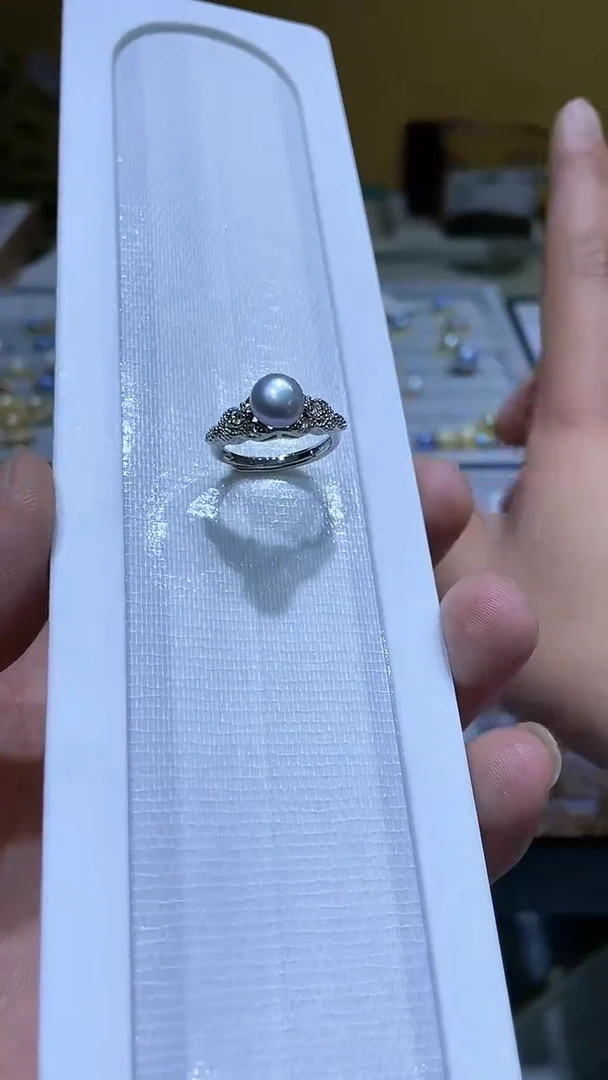 【闪购商品】海水珍珠戒指未镶嵌2212