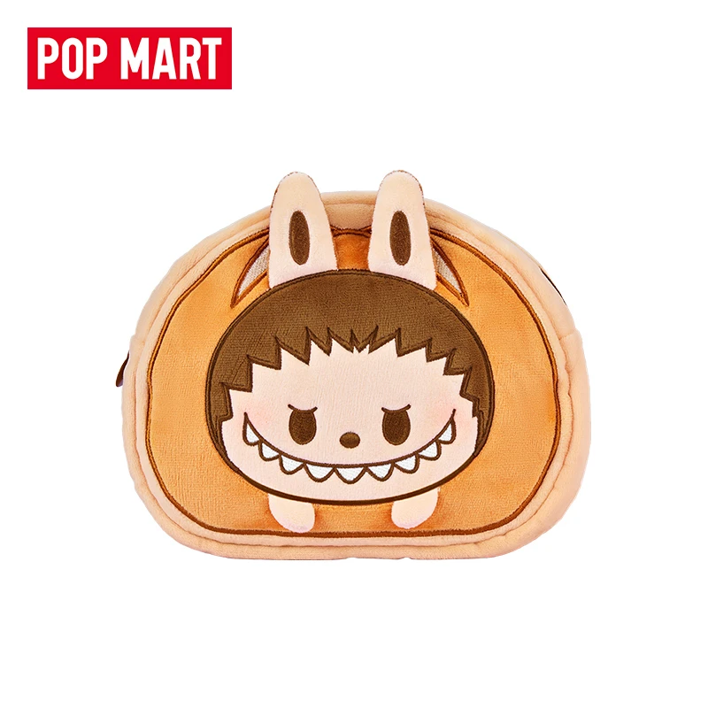泡泡玛特泡泡萌粒烤面包系列-收纳包LABUBU