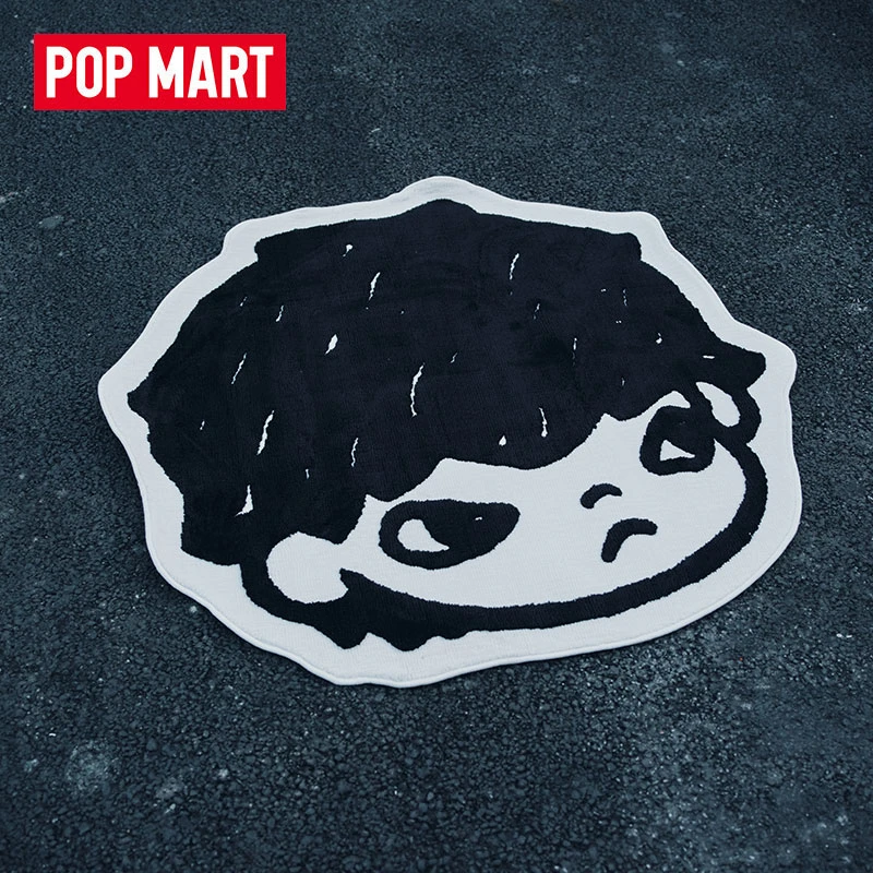 泡泡玛特Hirono Living Wild衰败城市-小野头像地毯