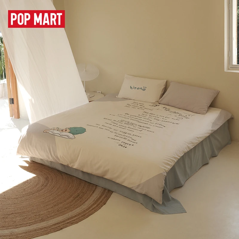 【Hirono Home】泡泡玛特默剧系列A SPEECHLESS PILLOW家居床品套装