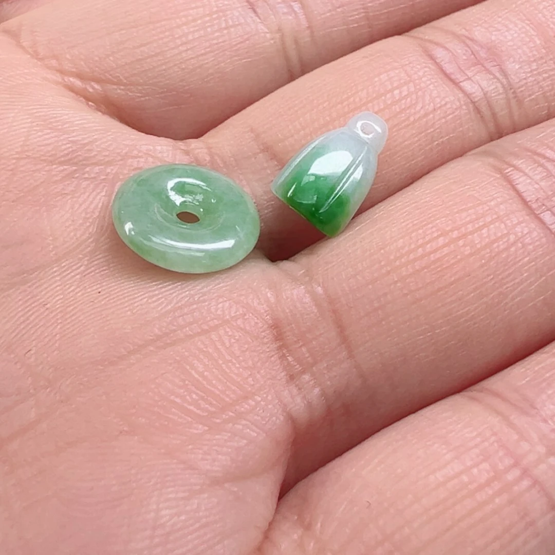 【闪购商品】翡翠耳饰未镶嵌@***光