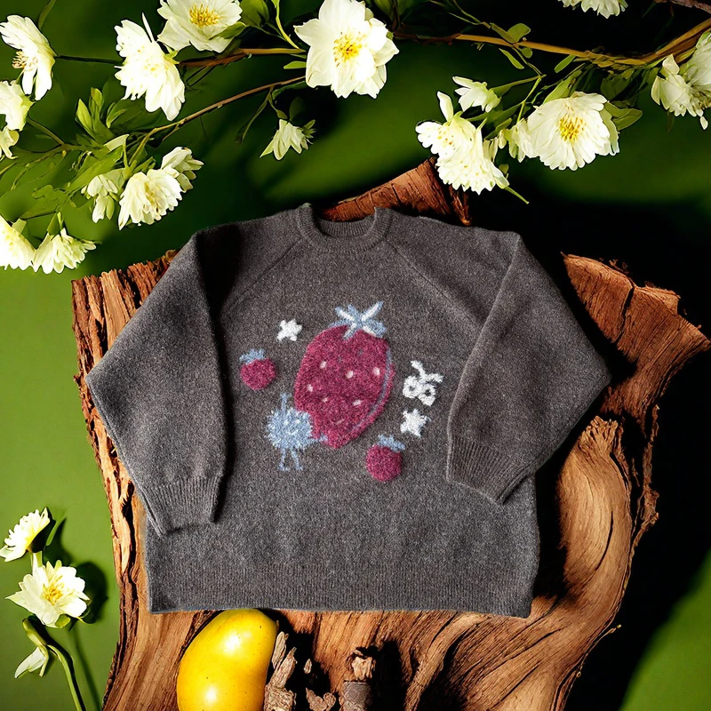 漾.设计师款原创套头毛衣 24YN27763