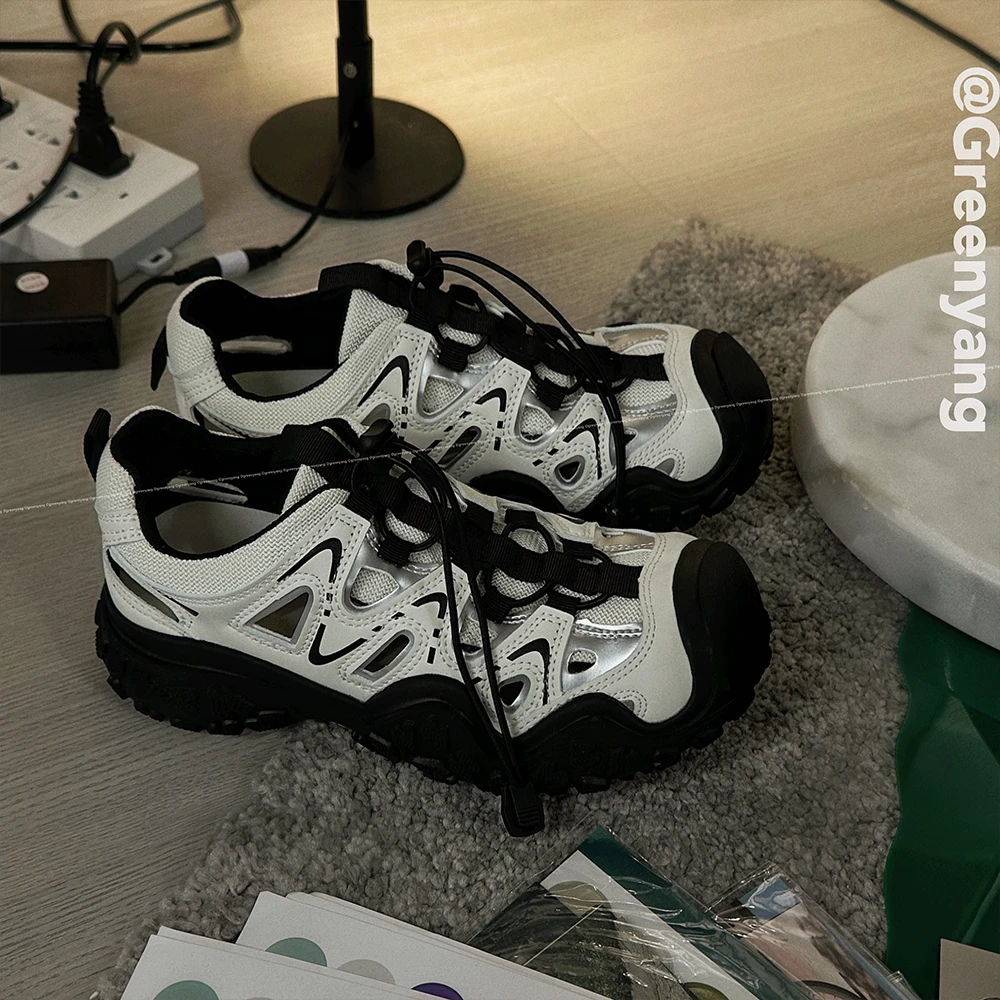 老羊家~轻户外运动鞋女鞋春夏户外登山鞋户外休闲丑萌鞋登山凉鞋