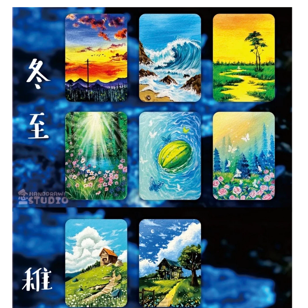 念一手绘工作室《氧气》系列第二弹手绘收藏卡